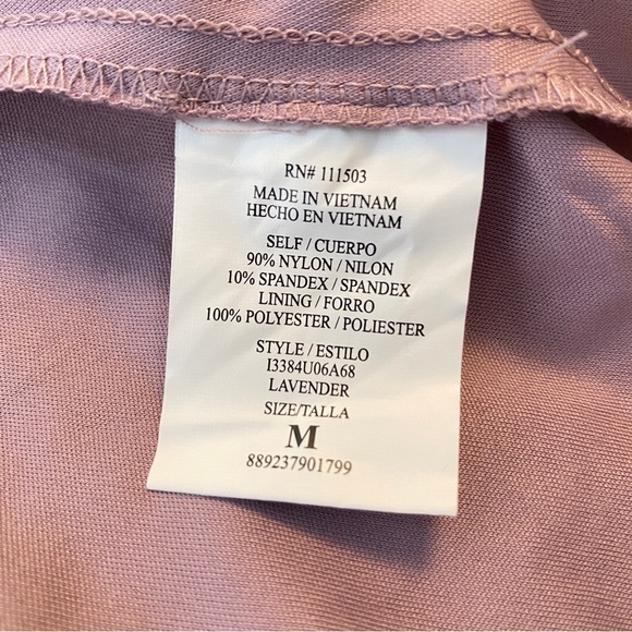 Lily Rose lacy lavender dress, size Medium - Picture 7 of 8